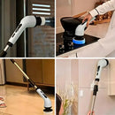 Escova Elétrica 9 em 1 Para Limpeza Profunda